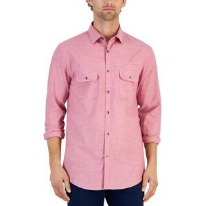 Alfani Office Career Button-Down Shirt